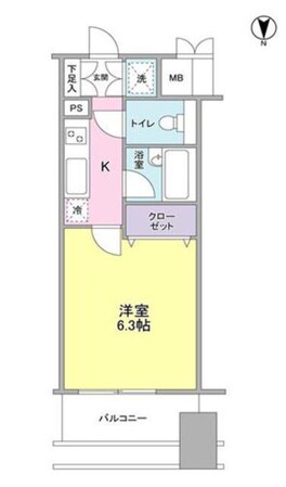 プロスペクト・グラーサ広尾の物件間取画像